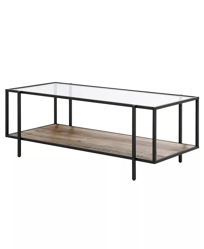 Hudson and Canal Vireo Coffee Table with Shelf 45 x 20