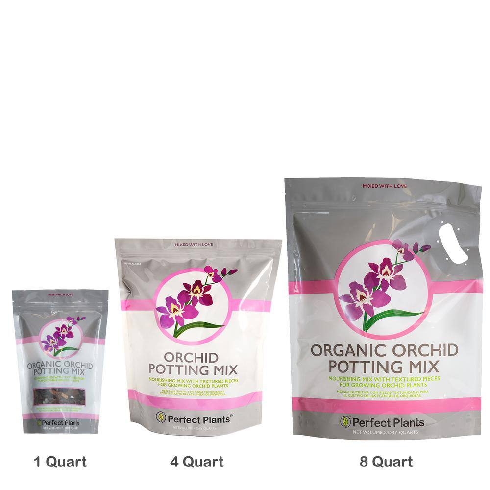 Perfect Plants 8 Qt. Organic Orchid Potting Mix - Coarse Blend for Phalaenopsis of All Varieties HDSoil005