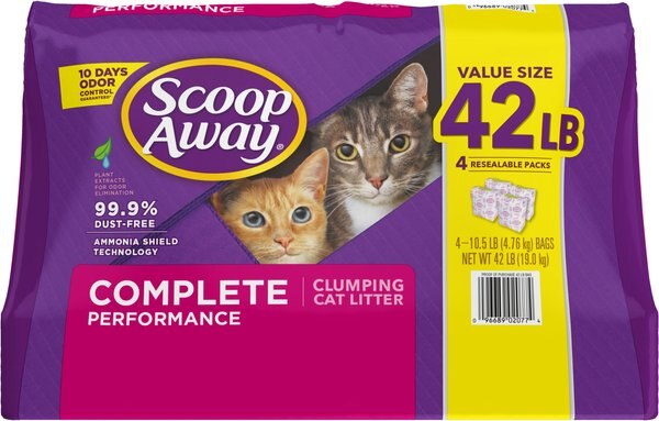 Scoop Away Complete Performance Fresh Scented Clumping Clay Cat Litter