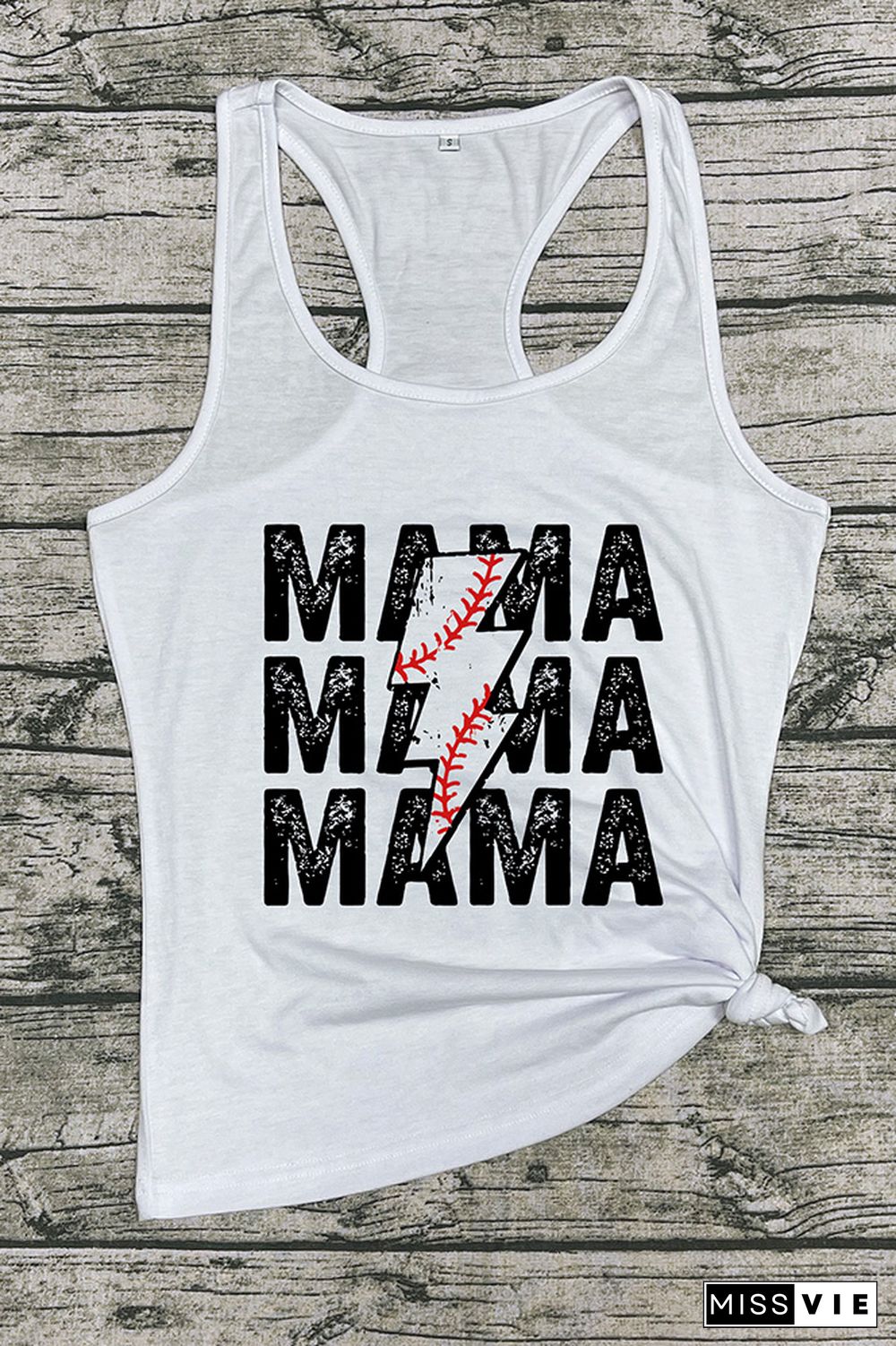 Mama Lightning Bolt Tank Top