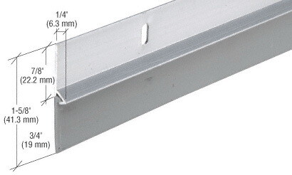 CRL DS37A Aluminum Door Sweep