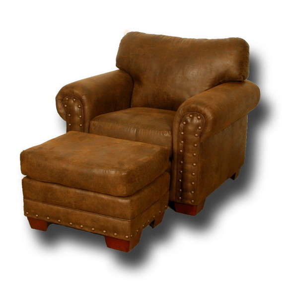 American Furniture Classics 8500 20 Buckskin Ottom...