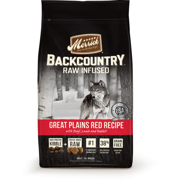 Merrick 22lb Backcountry Great Plains Red Meat Dog Food