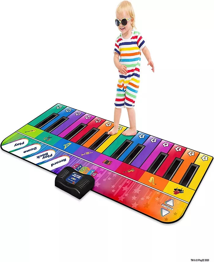 Play22 Colorful Keyboard Playmat 71 - 24 Keys Piano Play Mat