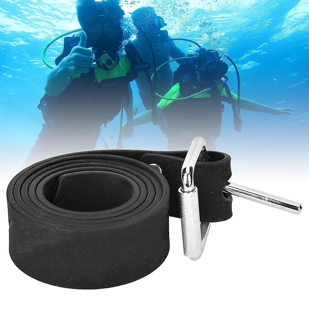 1.3 Meters Rubber Adjustable Snorkeling Bear Load Waist Strap Lightweight Diving Counterweight Belt Equipment