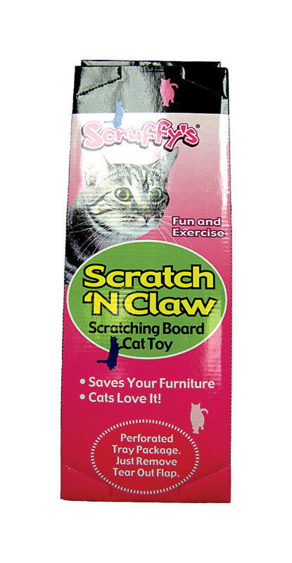 SCRUFFY'S CAT TOY BLACK