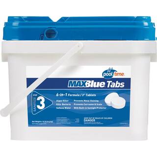 Pool Time Chlorinating MAXBlue 25 lbs. 3 in. Tablets 22825PTM