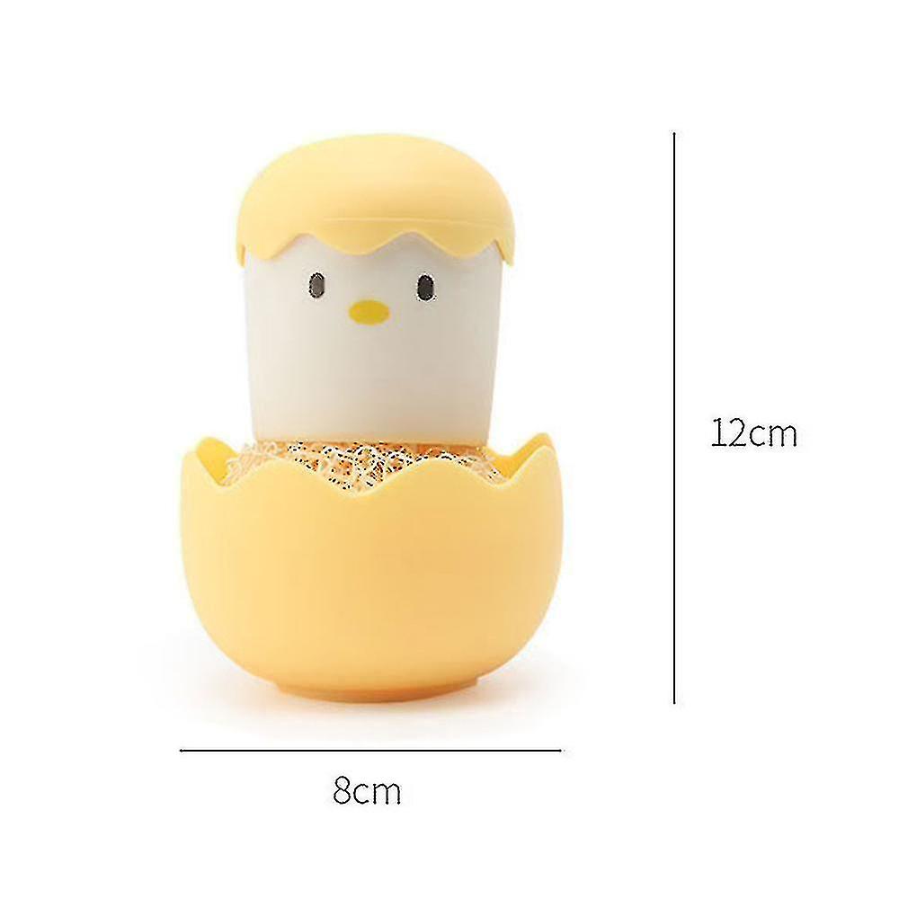 Kitchen Pot Bowl Dish Cartoon Washing Brush Cleaning Ball