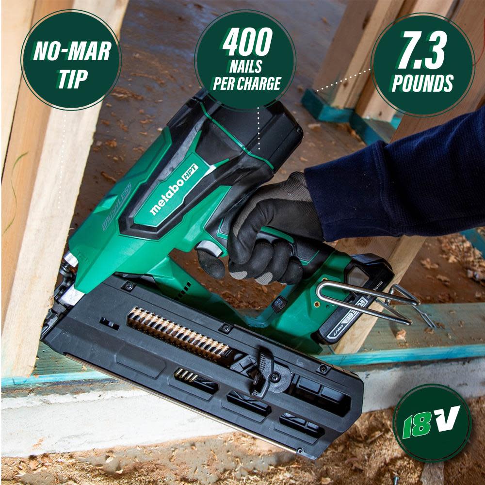 3-1/2 18V Cordless Plastic Strip Framing Nailer (Tool Body Only)