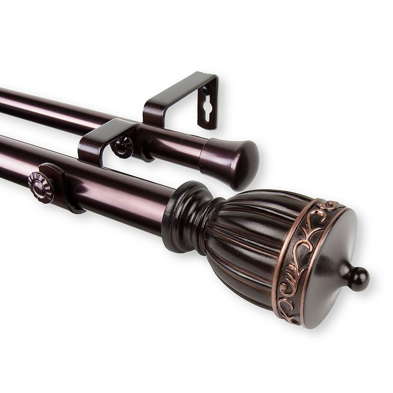 Rod Desyne Debussy Double Curtain Rod