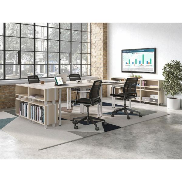 Safco Ready Beige Home Office Stackable Storage