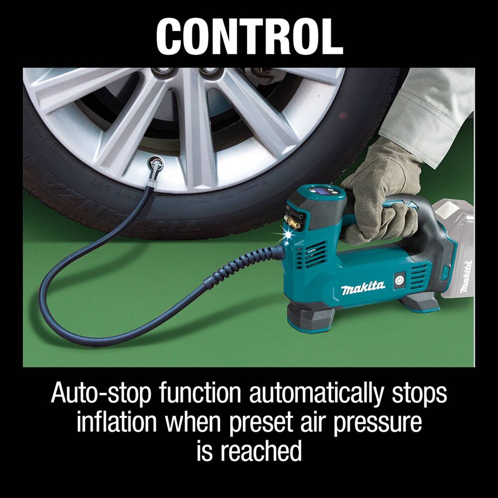 Makita DMP180ZX 18V LXT Lithium‑Ion Cordless Inflator