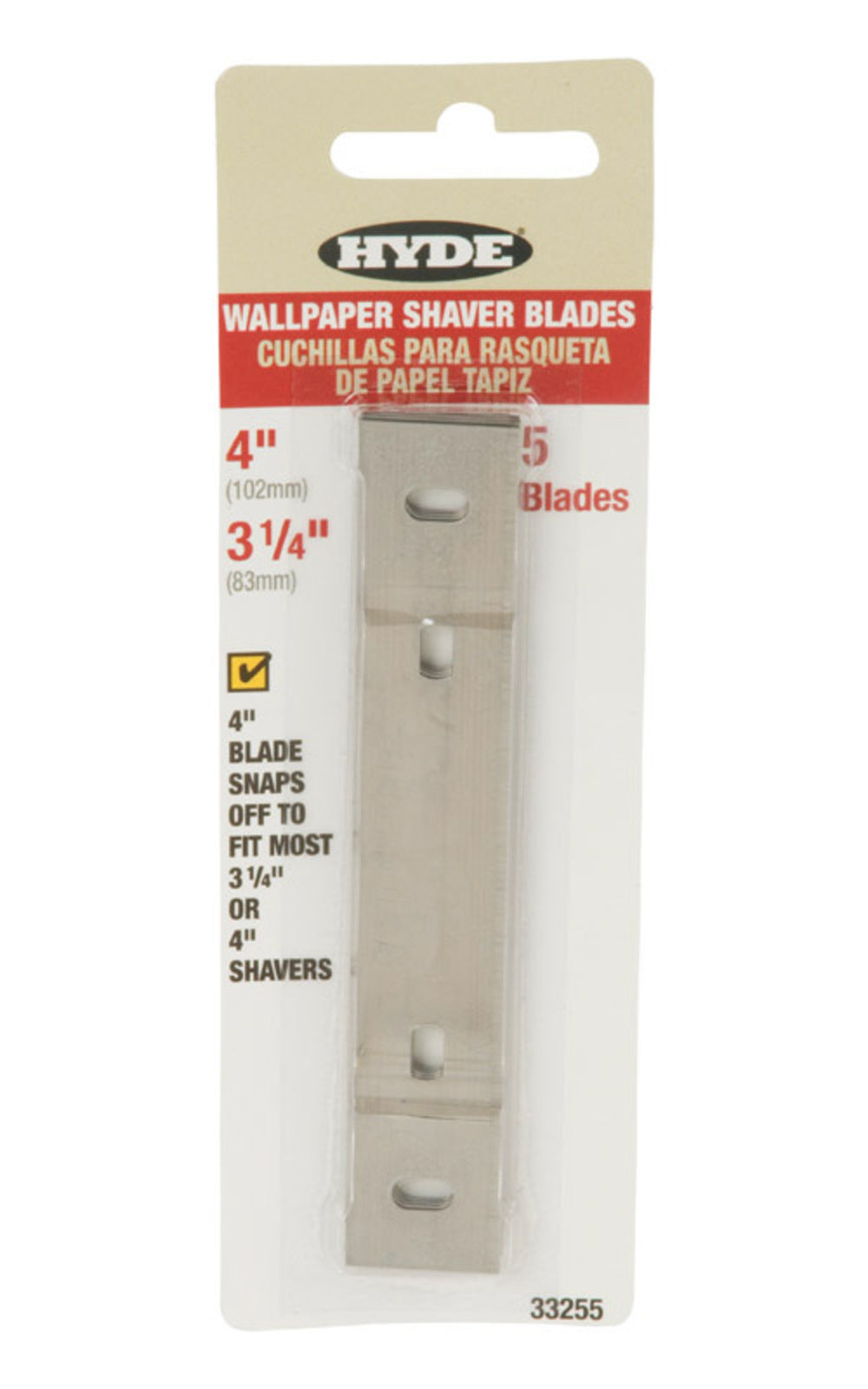 SHAVER BLADE 3-1/4