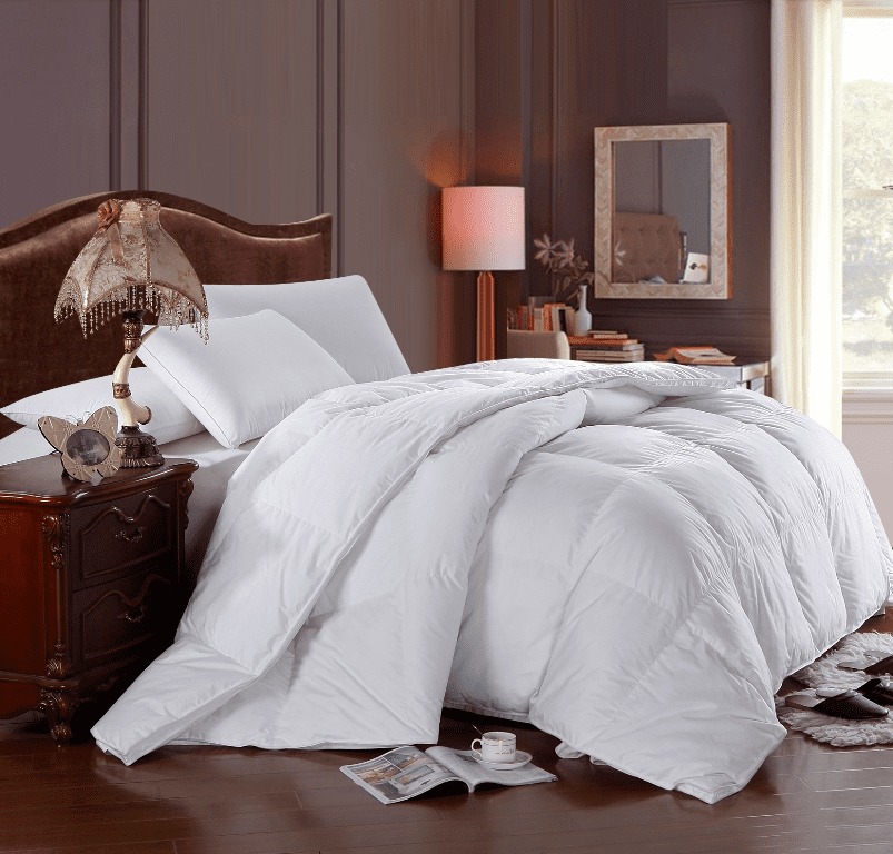 White Down Comforter Solid All Seasons Duvet Insert By Royal Hotel