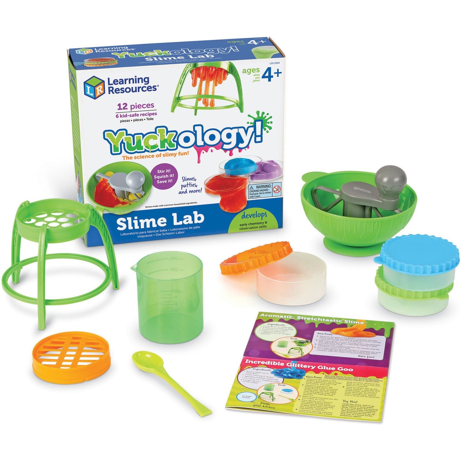 Yuckology! Slime Lab by Learning Resources LRNLER2944