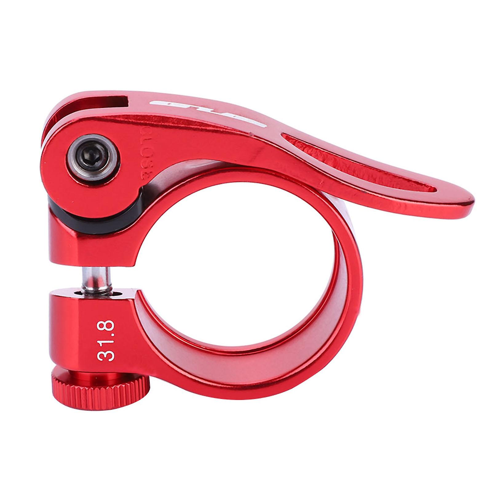 Gub Cx-18 Quick Release Road Bike Bicycle Aluminum Alloy Seatpost Seat Post Clamp Red