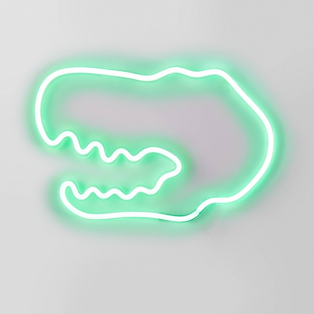 Neon Dinosaur Greenkids x27 Wall Decor