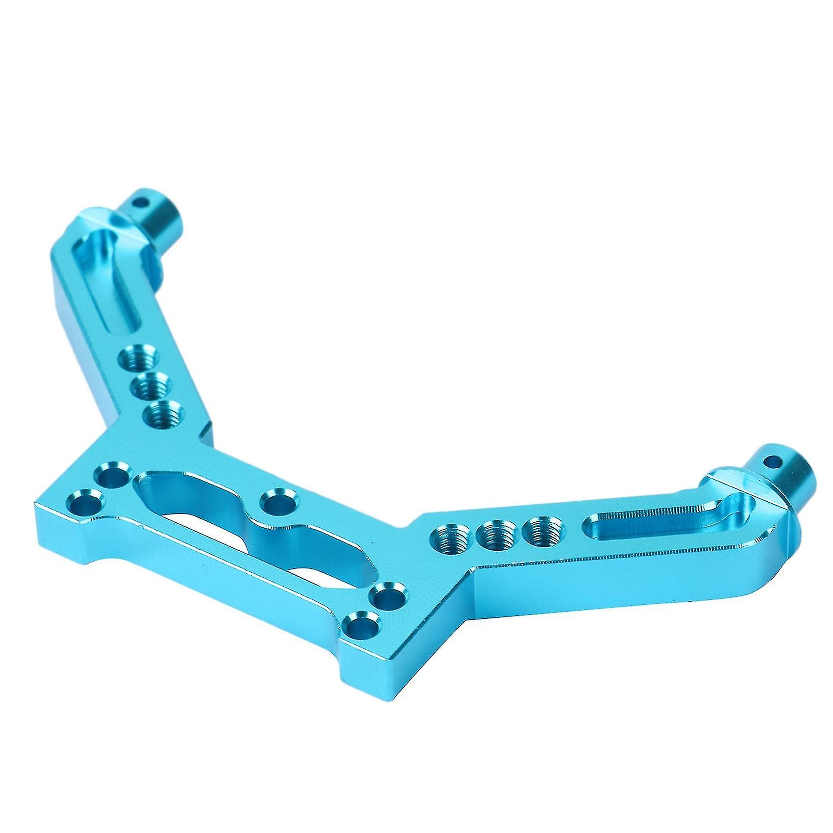 Metal Front And Rear Shock Tower Compatible With 1/16 Rc Car Upgrade Parts，blue