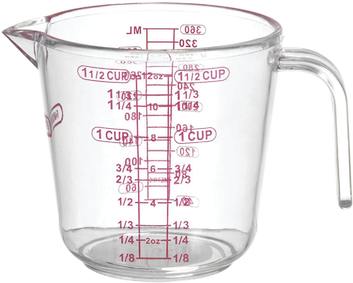 Farberware Plastic Measuring Cup 1.5 Cup Clear