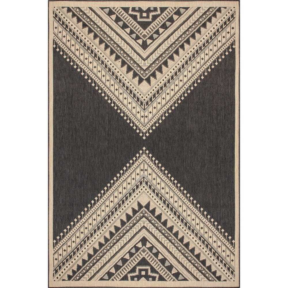 Brooklyn Rug Co Landry Aztec Indoor/Outdoor Area Rug