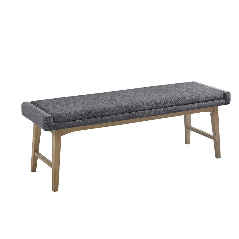 INK+IVY April Mid-Century Modern Upholstered Bench