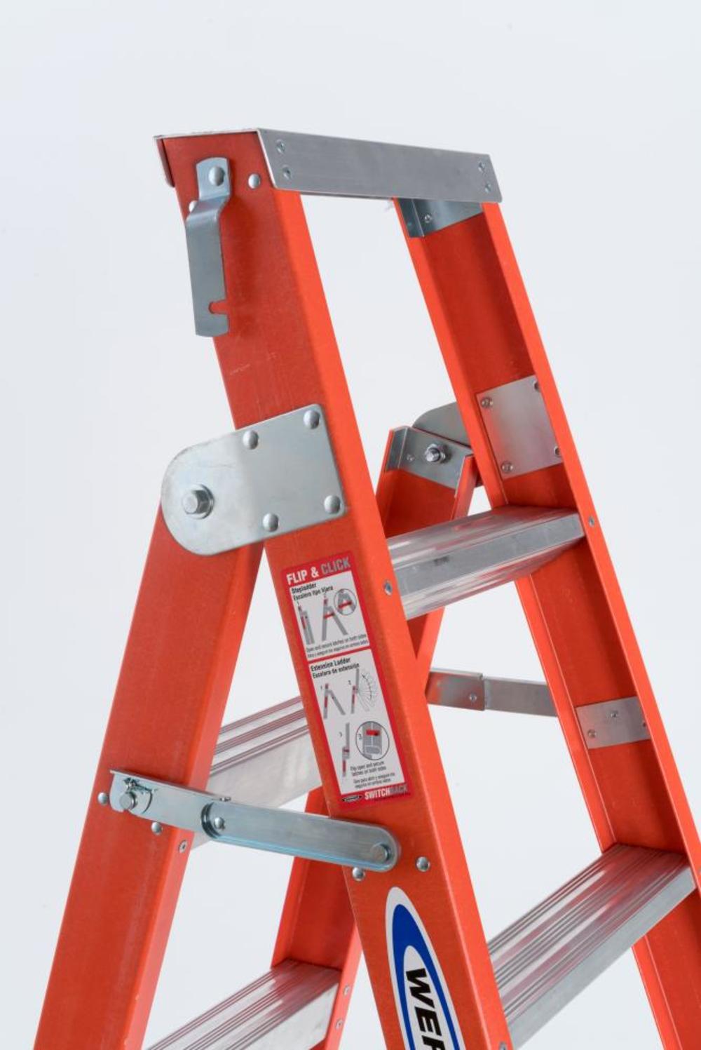 10Ft LEANSAFE Type IA Fiberglass Leaning Ladder