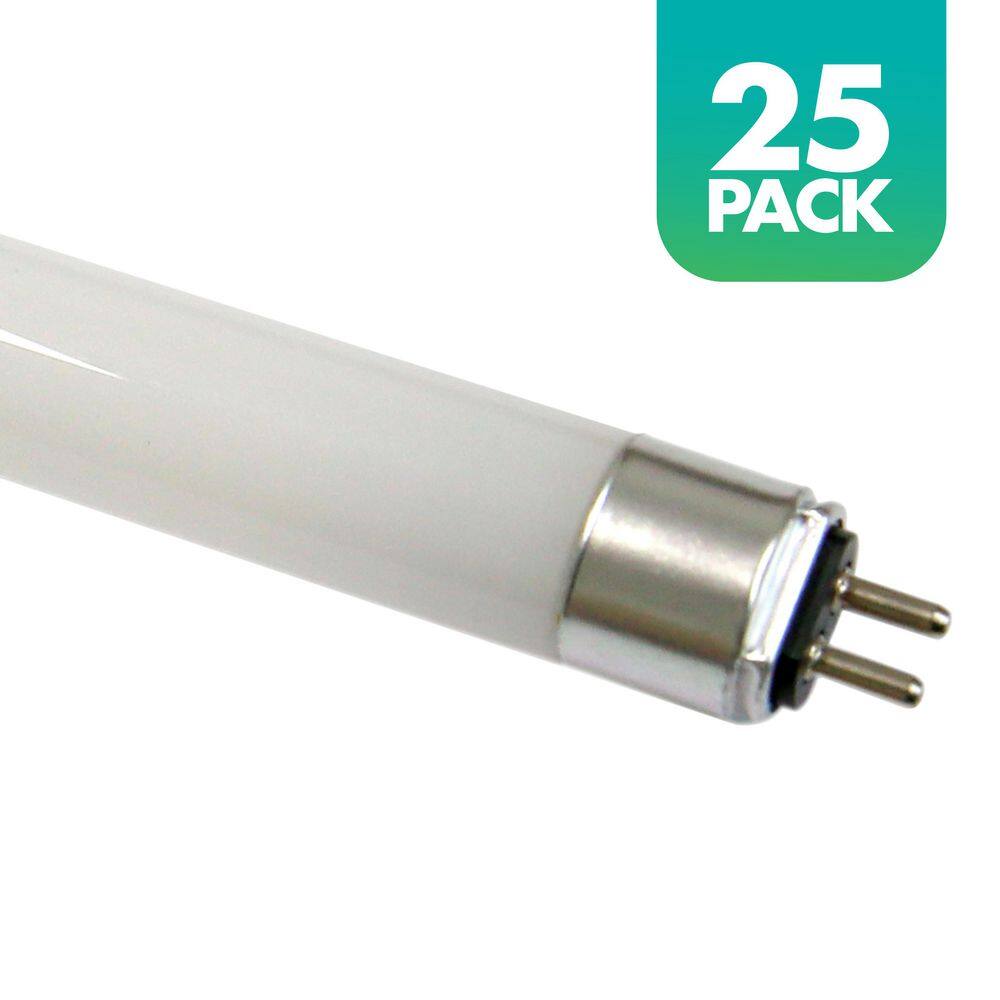 Simply Conserve 25-Watt54-Watt Equivalent 45.8 in. Linear T5 Type A LED Tube Light Bulb Daylight 5000K 25-pack L25T5G50A