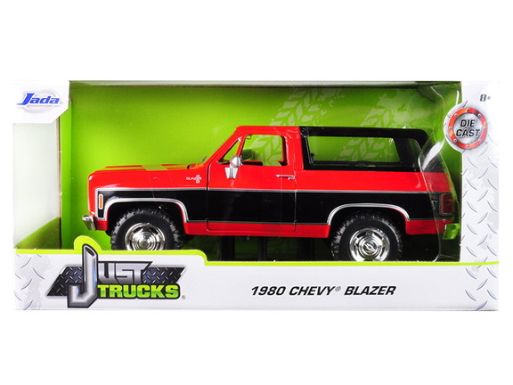 Jada 31593 MJ  1980 Chevrolet Blazer K5 Red and Bl...