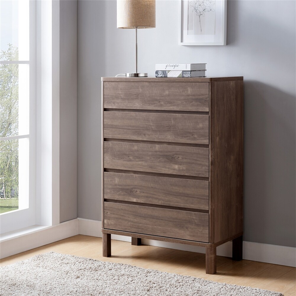 5 Drawer Chest Hazelnut