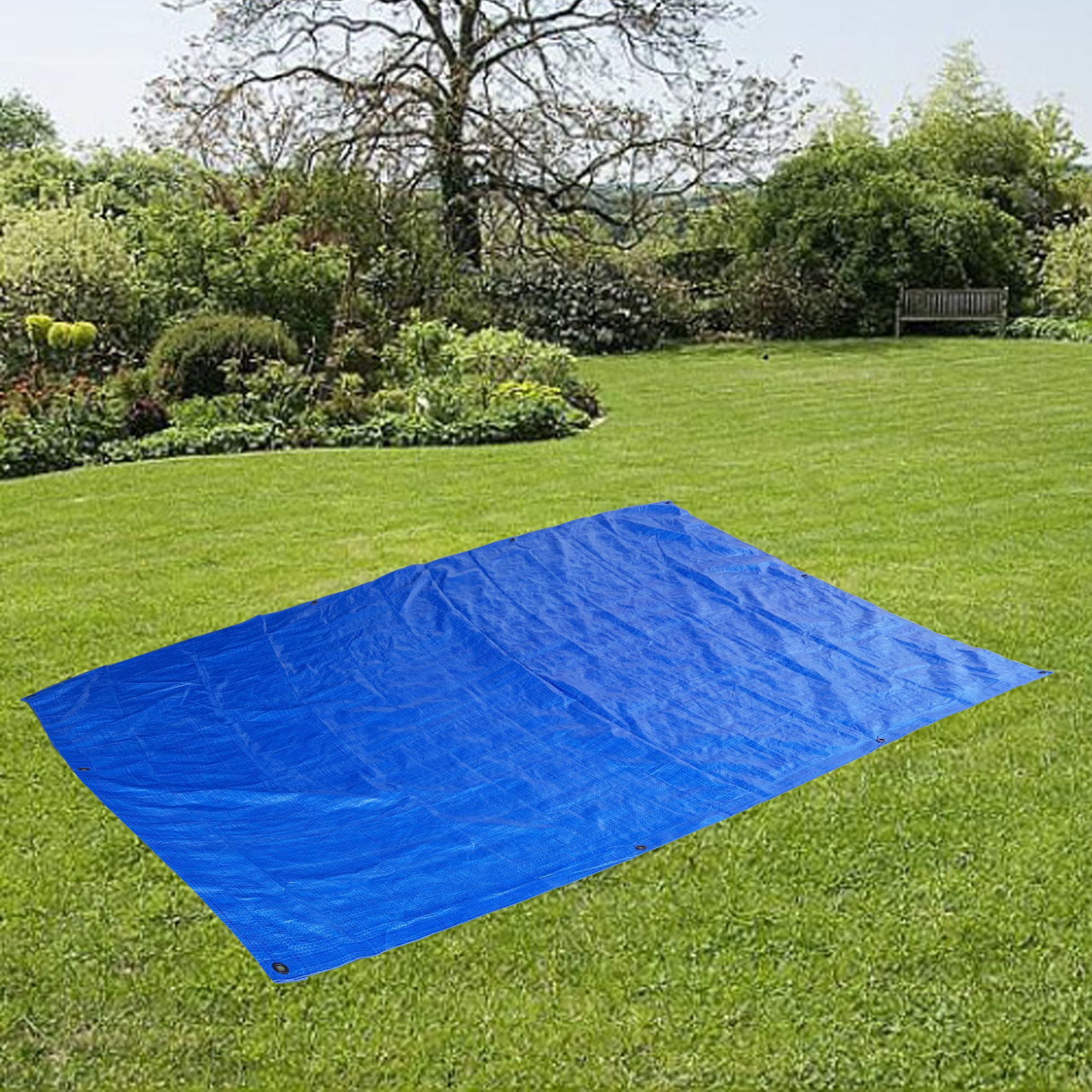 Hyper Tough Weather Resistant Light Duty 6 x 8' Polyethylene Tarp