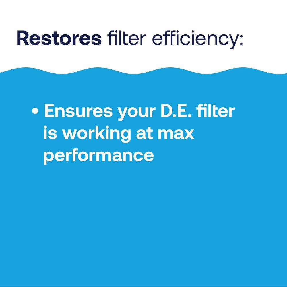 HTH 10 lbs. Pool Care Filter D.E. (Diatomaceous Earth) Filter Aid 67121