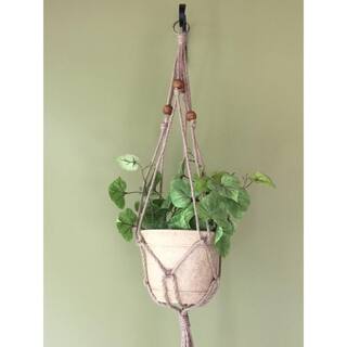 Primitive Planters 36 in. All Natural Jute Plant Hanger (2-Pack) 0291