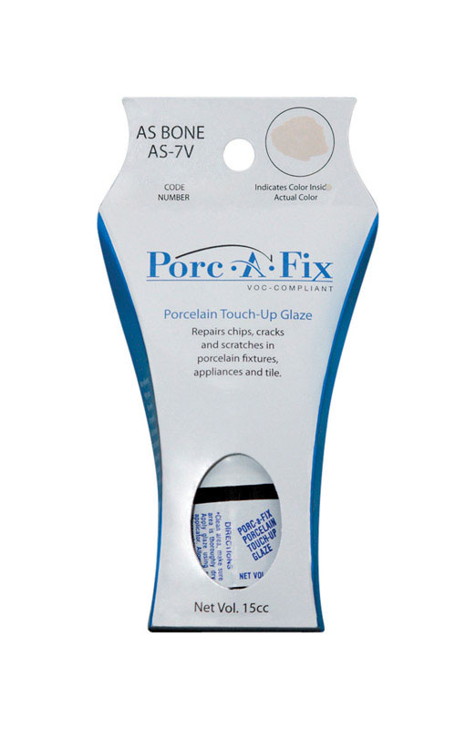 Porc-A-Fix Porcelain Bone Touch-Up Glaze 15 cc