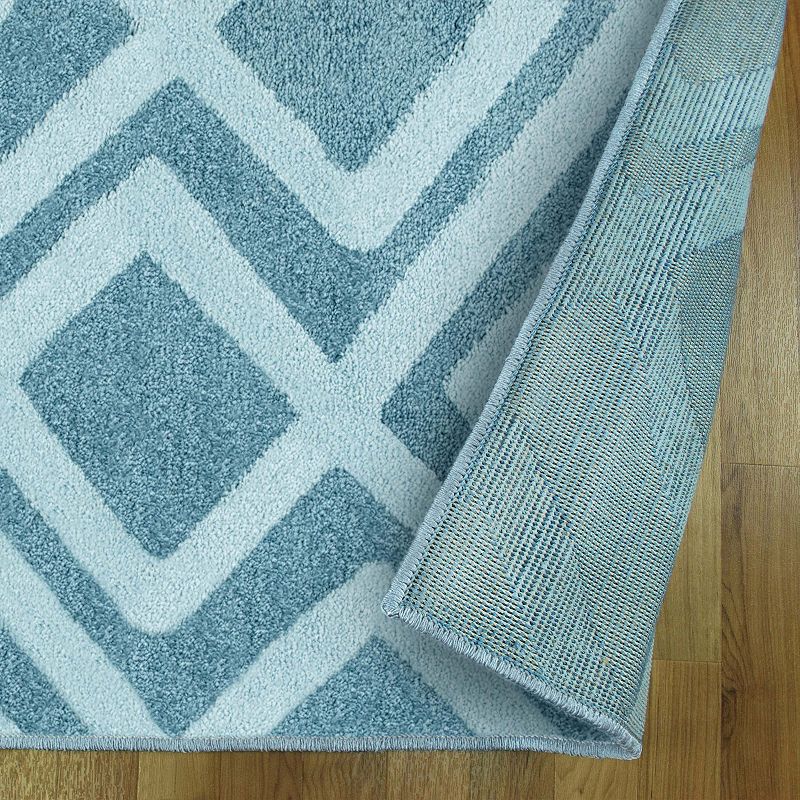 SUPERIOR Flagstone Modern Geometric Indoor Area Rug