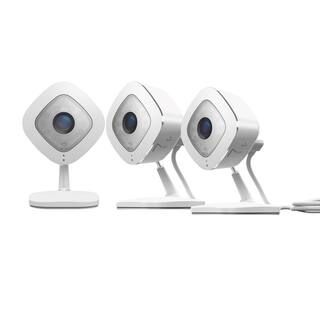 Arlo Indoor 1080p Wi-Fi Security Camera WhiteBlack (3-Pack) HDCAM3PK