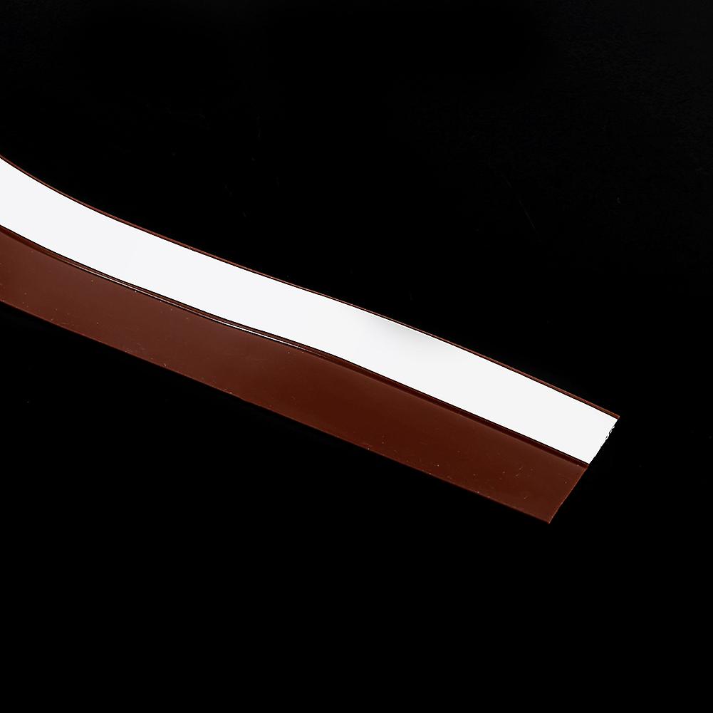 5 Meters Long Silicone Rubber Draught Excluder Strip Window Door Sealing Strip Tape Brown