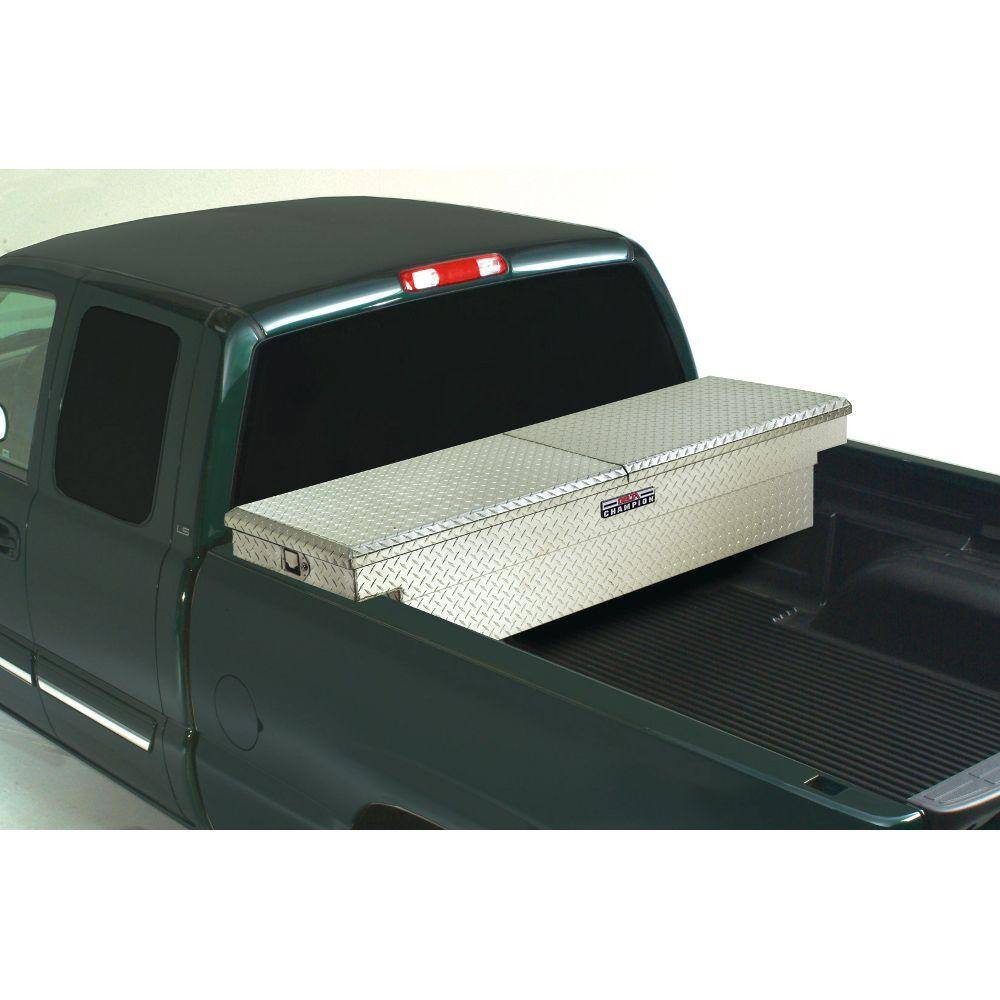 Delta 70 Diamond Plate Aluminum Full Size Crossbed Truck Tool Box 1-238000