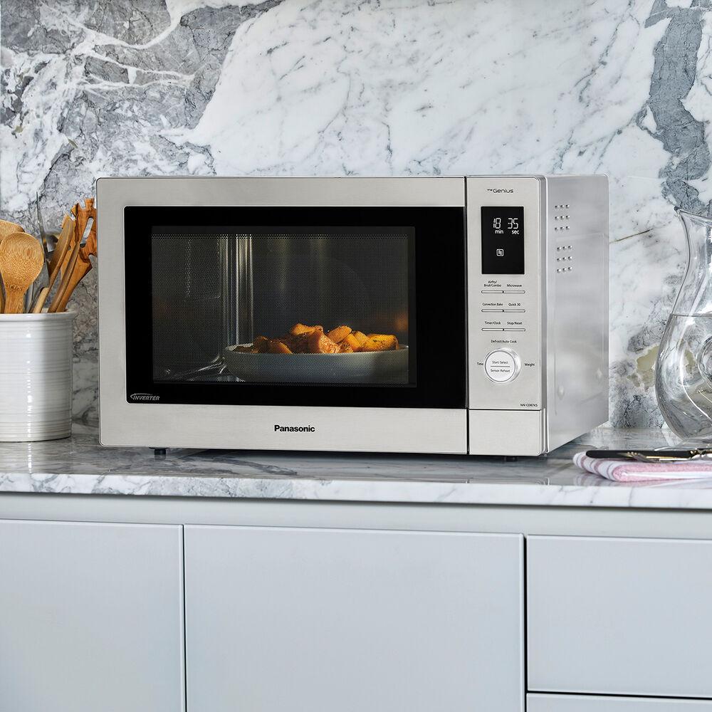 Panasonic 1.2 cu. ft. Countertop Microwave Oven with Convection NN-CD87KS