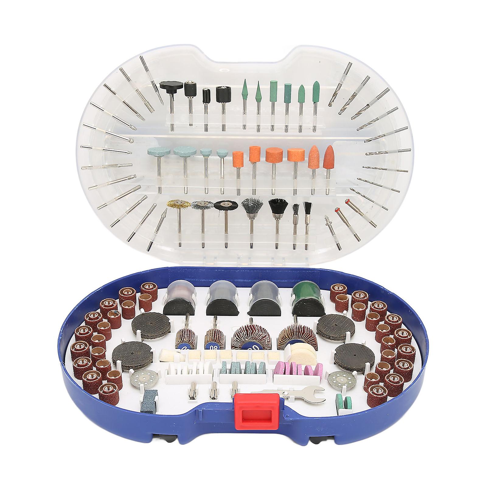 276pcs Rotary Tool Accessories Kit 1/8in Shank All Purpose Set For Home Improvement Projects