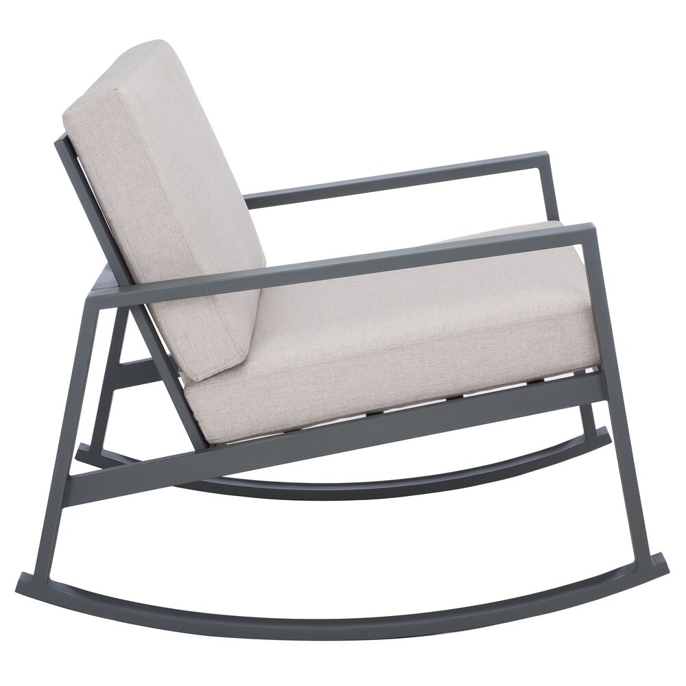 SAFAVIEH Outdoor Cantor Rocking Chair