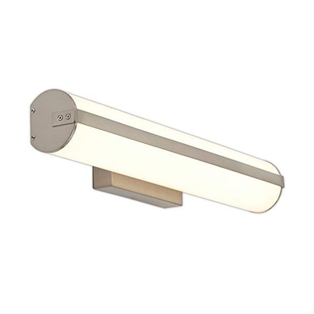 Cylinder Bar Frosted Vanity Light