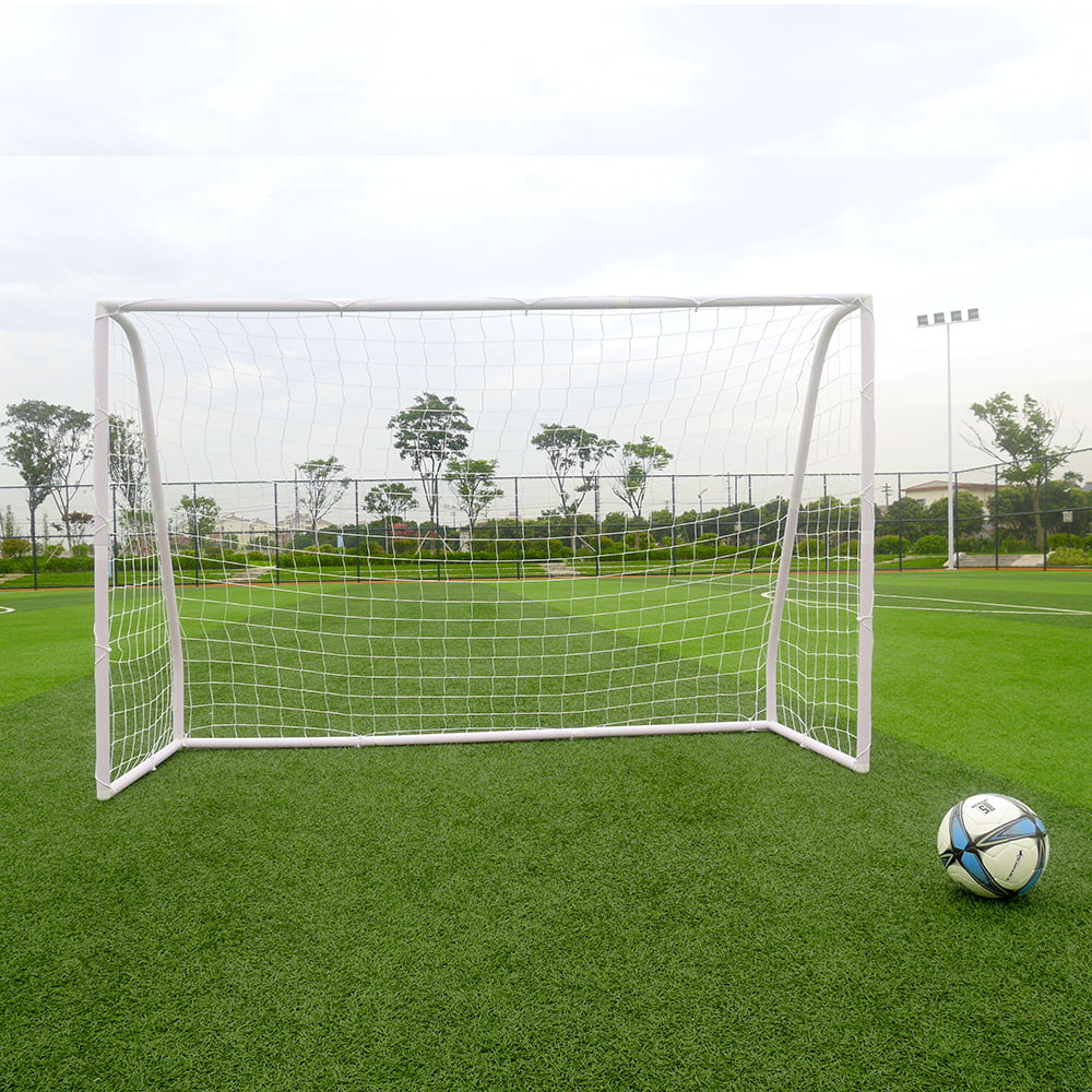 UBesGoo 8' x 5' x 2.7' Portable Soccer Goal， Kids/Children Youth Football Net Training Aid， for Outdoor Sports Professional Practice