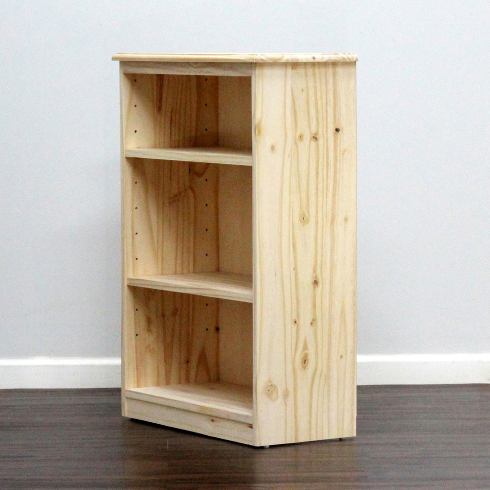 York Bookcase  11_x25x36  Pine Wood   Transitional   Bookcases   by Gothic Furniture  Houzz