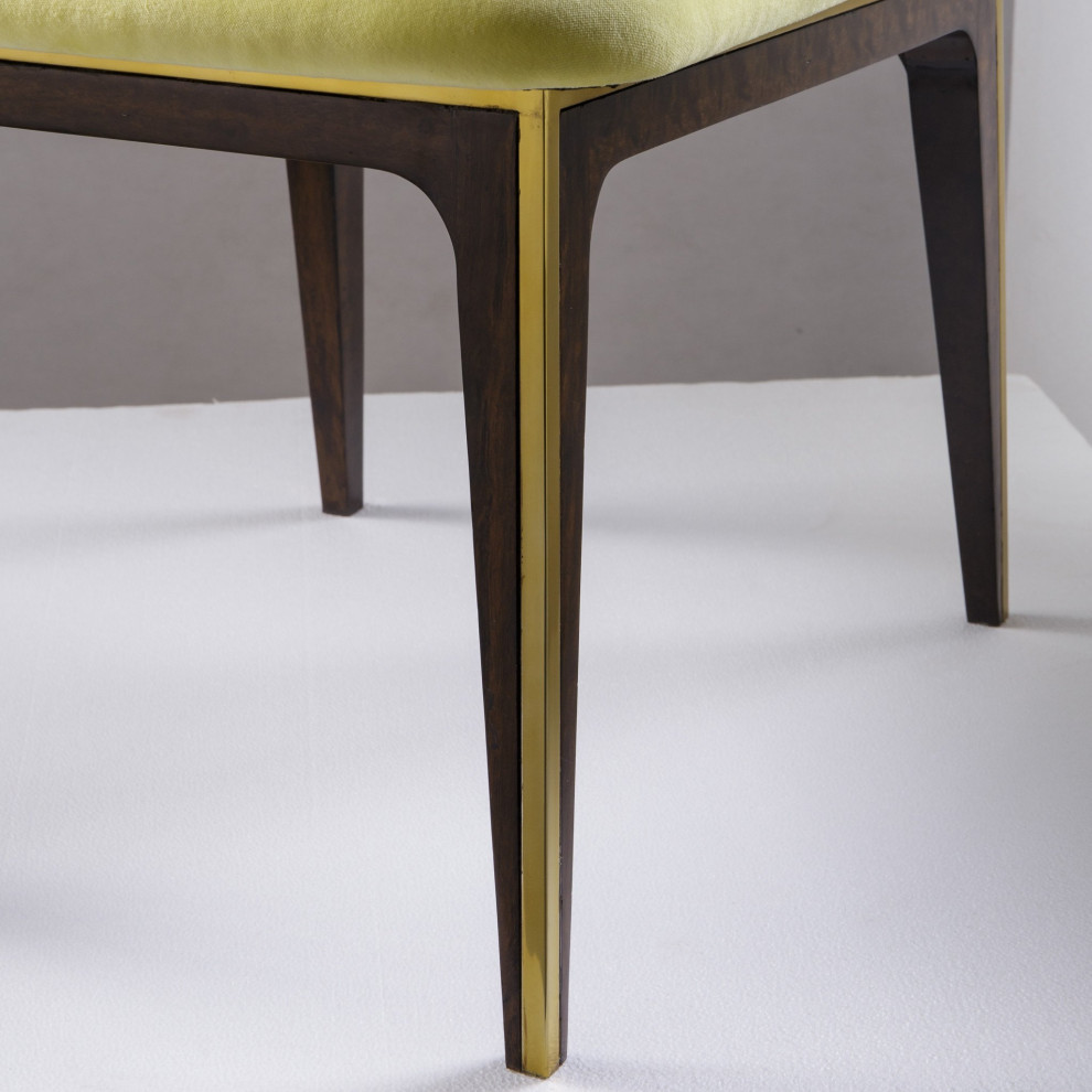 Sleake Dining Chair Canary Yellow   Modern   Dining Chairs   by Virgil Stanis Design  Houzz