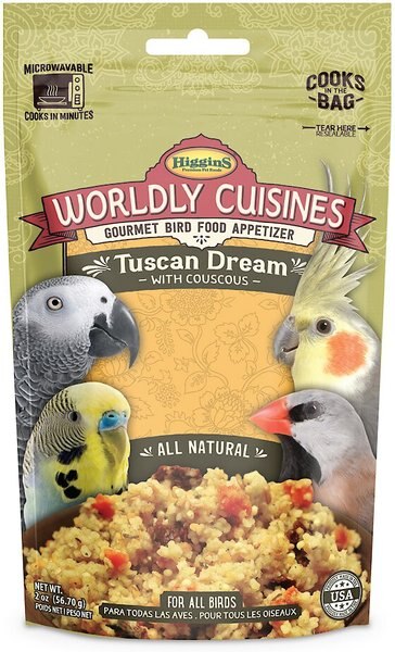 Higgins Worldly Cuisines Tuscan Dream Bird Treats