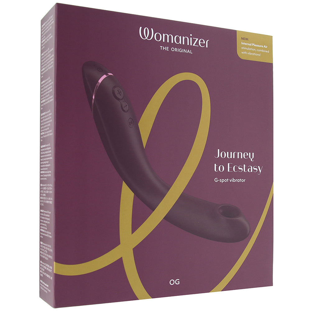 Womanizer OG G-Spot Air Stimulator in Aubergine