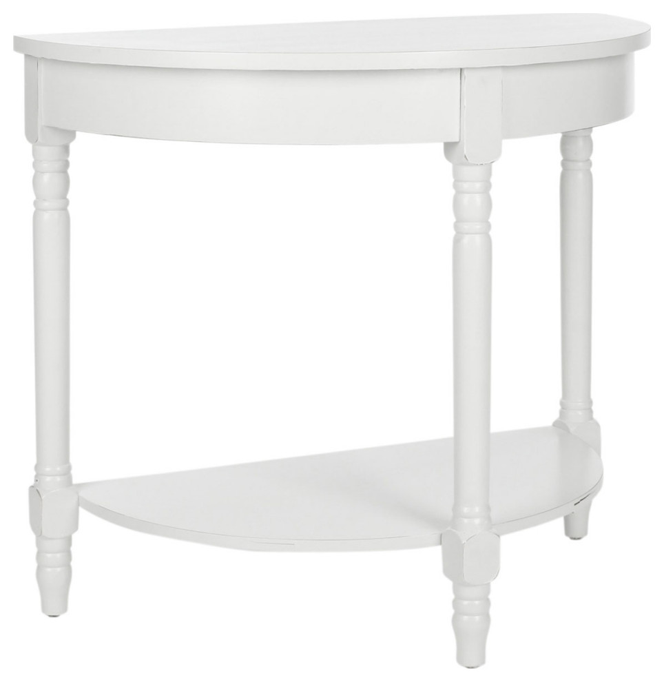 Remedy Console Off White   Traditional   Console Tables   by AED Luxury Home Decor  Houzz