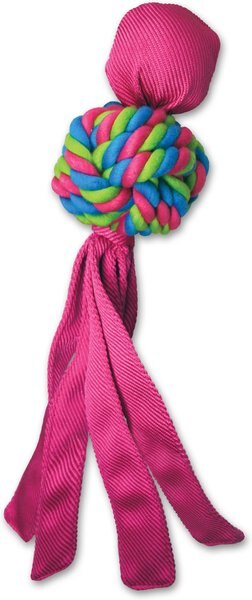 KONG Wubba Weave Dog Toy， Color Varies