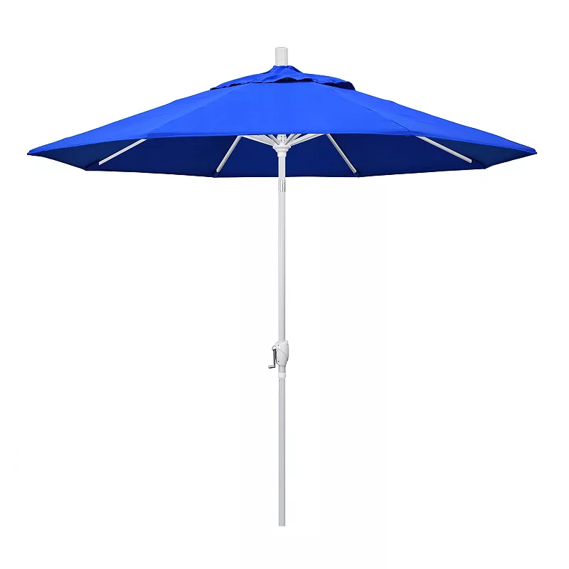 California Umbrella 9-ft. Pacific Trail Sunbrella White Finish Patio Umbrella