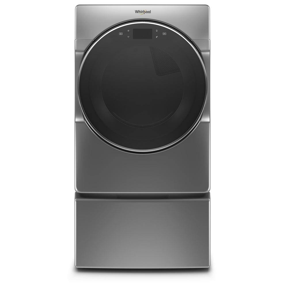 Whirlpool 7.4 cu. ft. 120-Volt Chrome Shadow Stackable Smart Gas Vented Dryer with Remote Start ENERGY STAR WGD9620HC